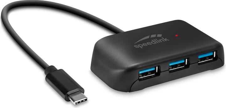Speedlink SNAPPY EVO - USB-C Hub (USB-C, 4 Ports)