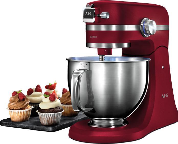 Produktbild AEG UltraMix KM5520 Stand mixer Red (1200 W)