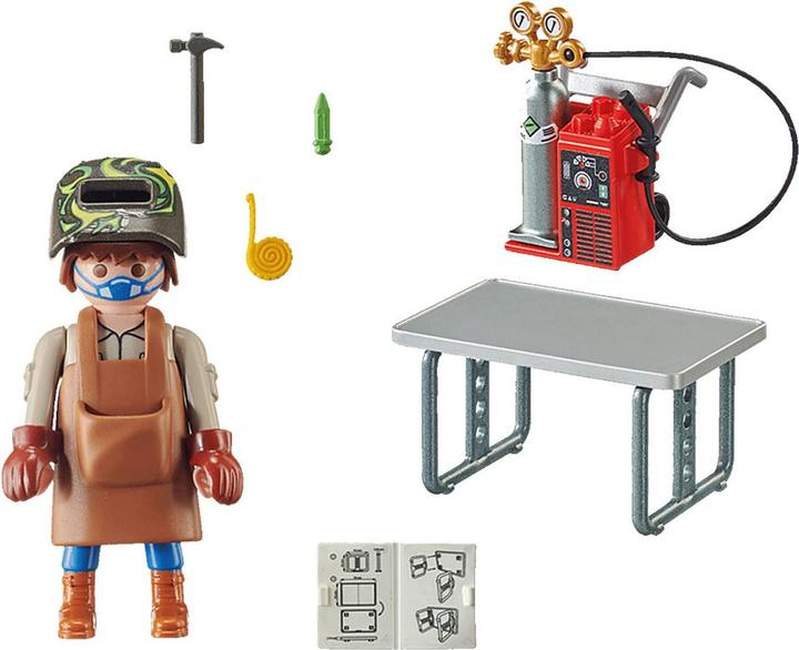 Produktbild Playmobil Schweisser mit Ausrüstung (70597, Playmobil Special Plus)