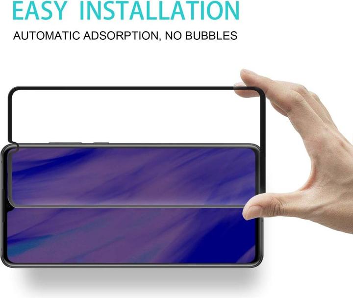 Produktbild Screenguard Huawei P30 Full Screen Panzerglas Schutzfolie 2.5D 9H (1 Stück, Huawei P30)