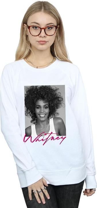 Actual product image Whitney Houston Womens/Ladies Smile Photograph Sweatshirt (XL)