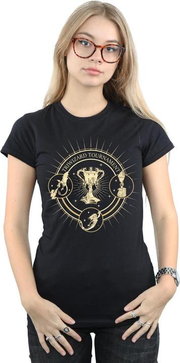 Actual product image Womens/Ladies Triwizard Seal Cotton T-Shirt (XXL)