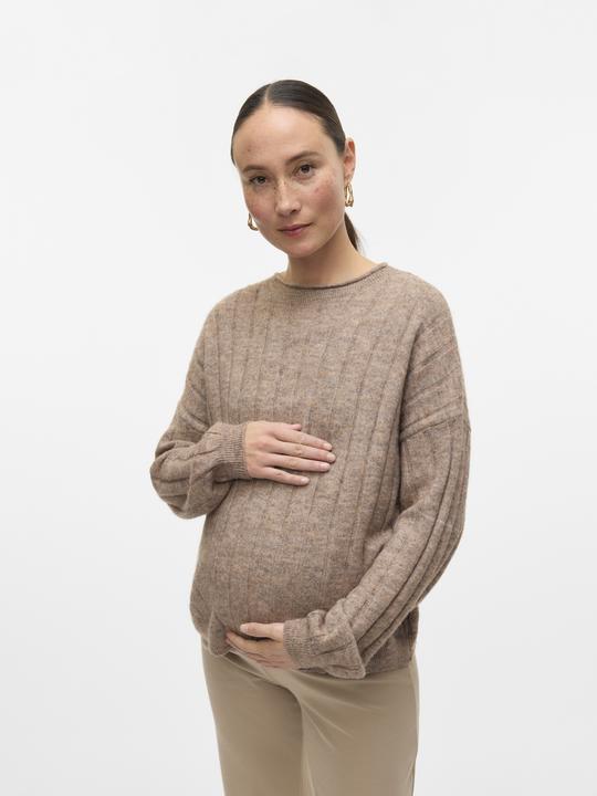 Image du produit Vero Moda Maternity Coupe normale Pull à col rond Haut tricoté (XL)