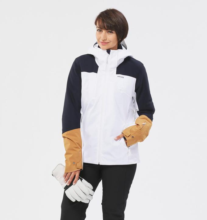 Image du produit Wedze Women's Ski Jacket 500 sport - white/navy/brown (M)
