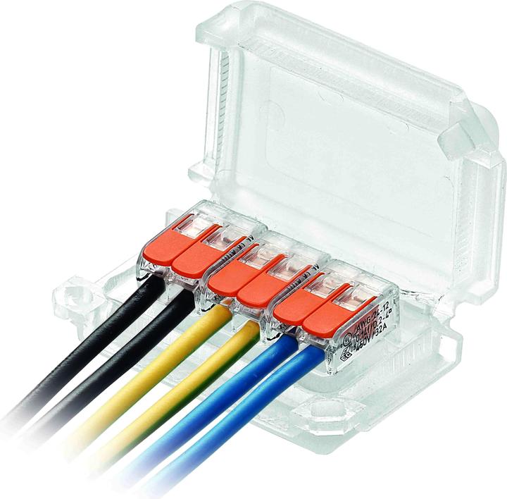 Grothe Micro-verbindingshuls voor max.6 aders w.4qmm HAPPY JOINT 6