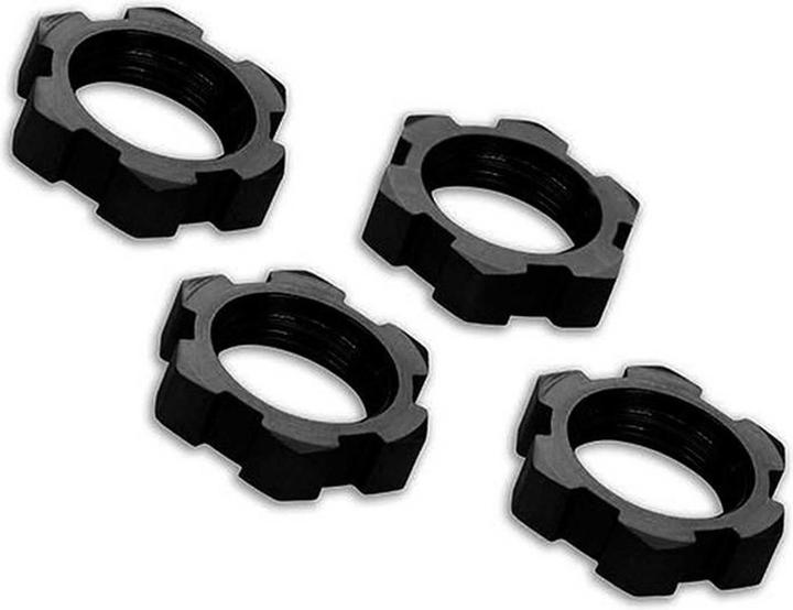 Immagine prodotto Traxxas Dado del cerchio, scanalato, 17mm, dentellato blu anodizzato 4