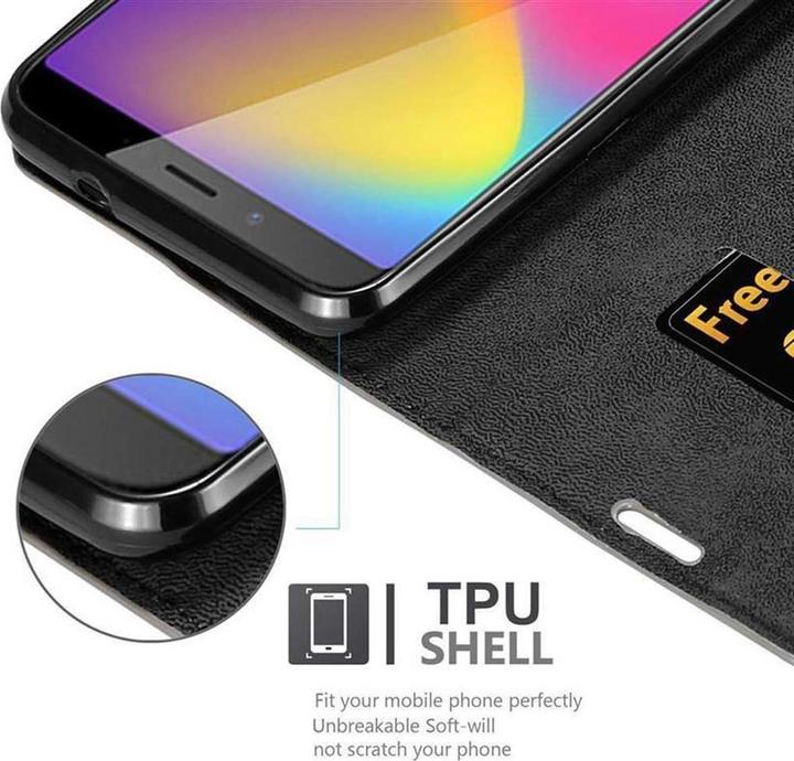 Productafbeelding Cadorabo Boek Onzichtbare Magneethoes (ZTE Nubia N3)