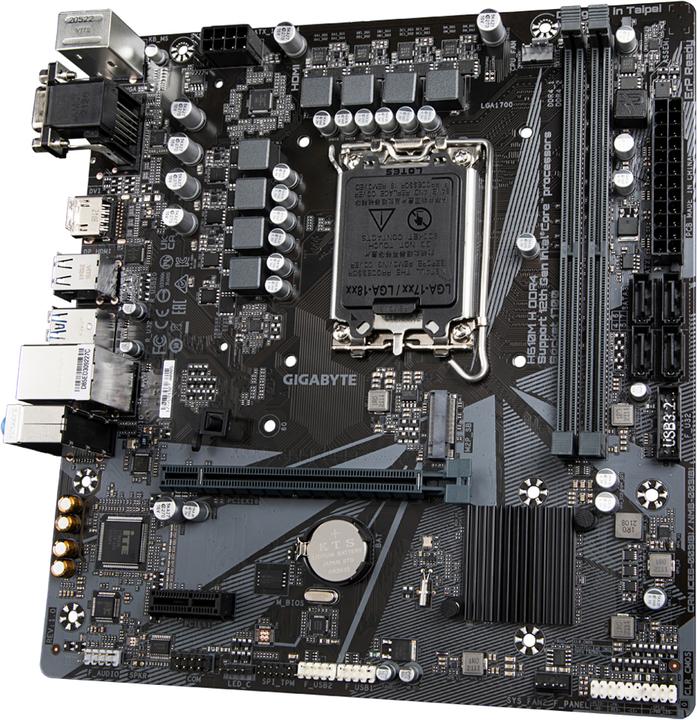 Immagine prodotto Gigabyte H610M H DDR4 (rev. 1.0) (LGA 1700, Intel H610 Express, mATX)