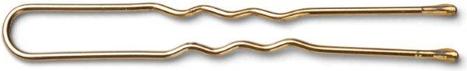 Actual product image Trisa Hairpins wavy U-shaped 45mm gold 250pcs (250 pcs.)