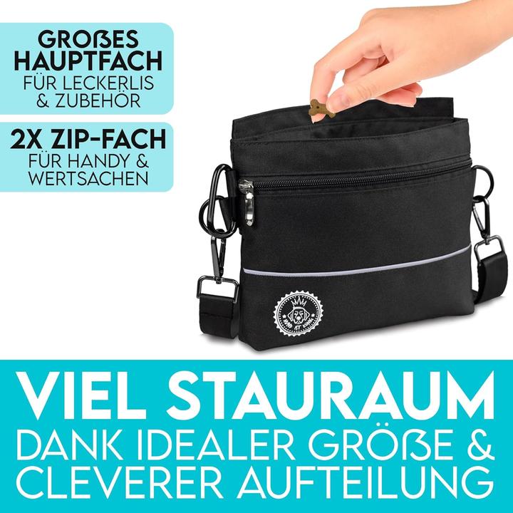 Produktbild Hund ist König Leckerlietasche