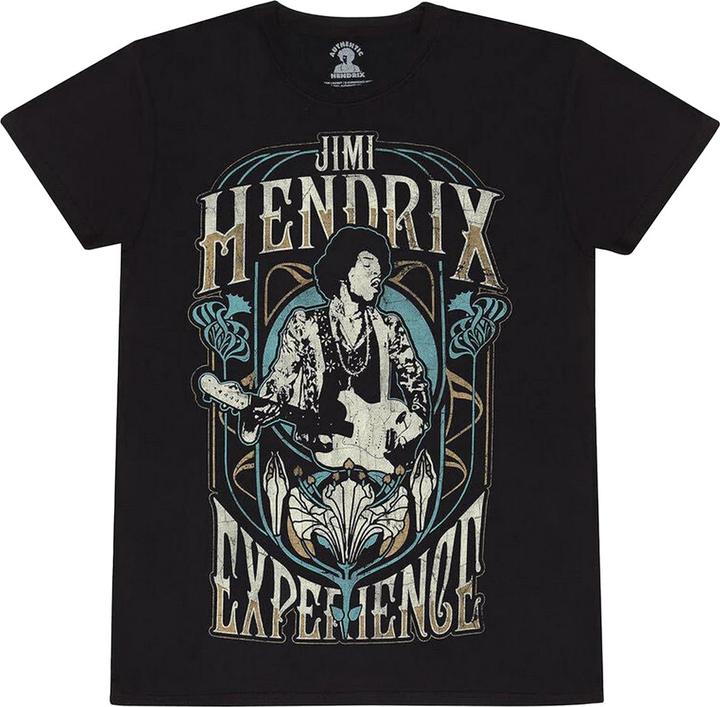 Immagine prodotto Jimi Hendrix Maglietta Art Nouveau Adulto Unisex (L)
