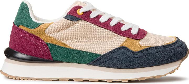 Image du produit La Redoute Collections Baskets de running multicolores de style rétro (36)