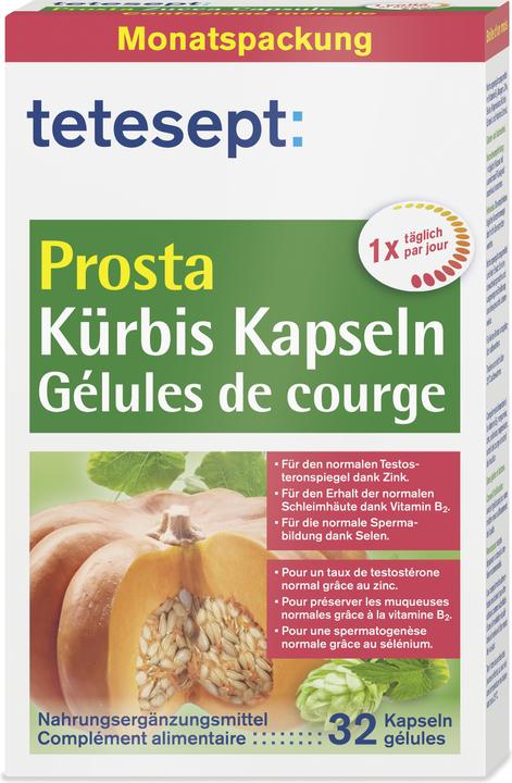 Produktbild Tetesept Prosta (32 Stück, Kapseln, 70 g)