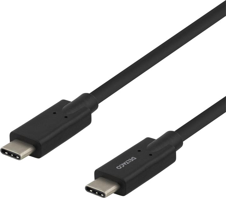 Deltaco USB-C - USB-C cable, 5Gbit (2 m, USB 3.2 Gen 1)
