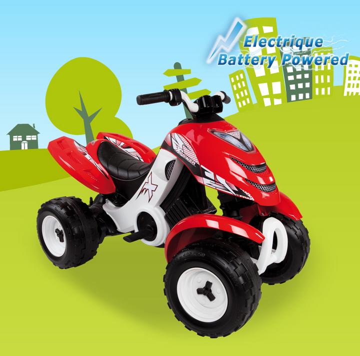 Produktbild Smoby Quad X Power Rot (6 V)