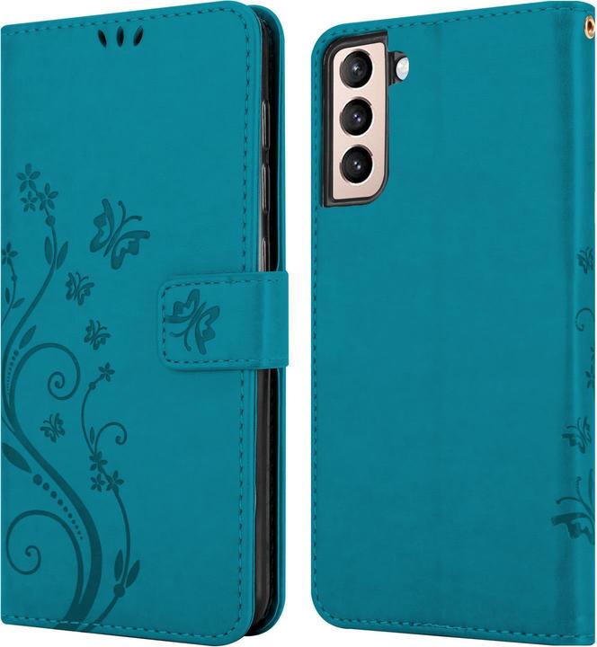 Actual product image Cadorabo Flower Book cover (Samsung Galaxy S21 5G)