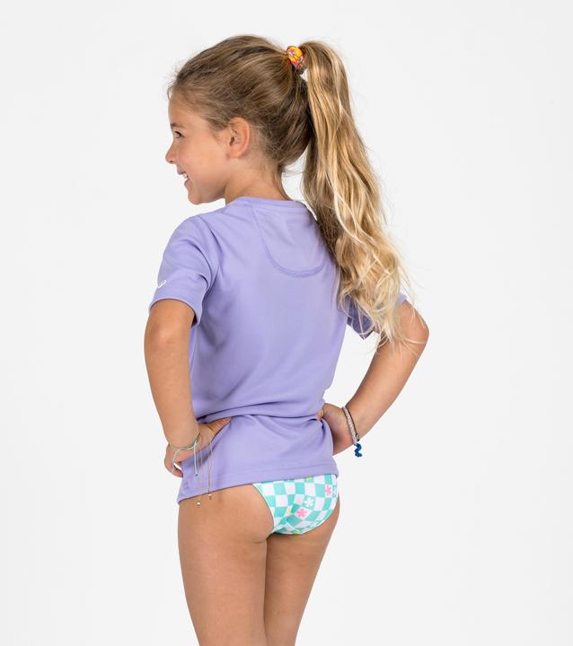 Image du produit Olaian Tee shirt anti UV surf Junior - 100 violet (5, 6)