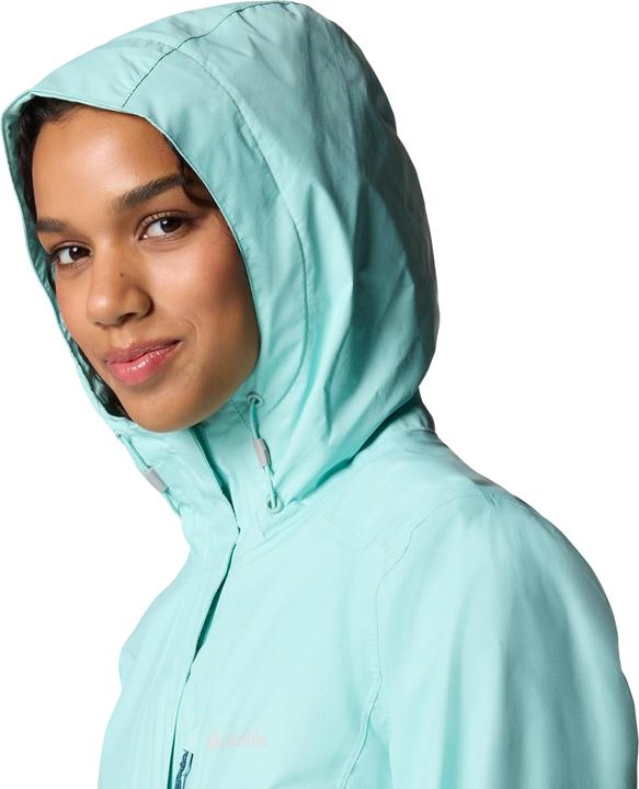 Actual product image Columbia Women's Pouring Adventure™ III Hooded Waterproof Jacket (L)
