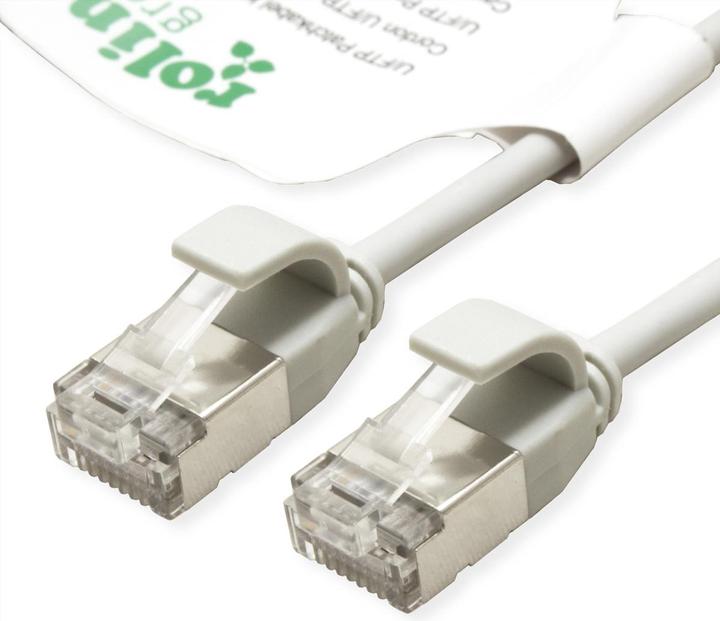 Actual product image Roline U/FTP patch cable Cat.6A (Class EA), LSOH, slim (U/FTP, CAT6a, 5 m)