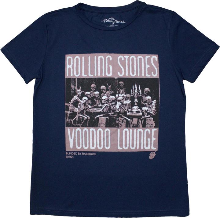 Actual product image The Rolling Stones Womens/Ladies Voodoo Skulls T-Shirt (S)