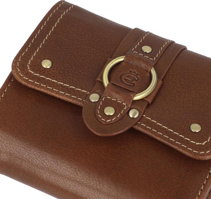Image du produit Esquire Porte-monnaie Denver RFID en cuir 10,5 cm