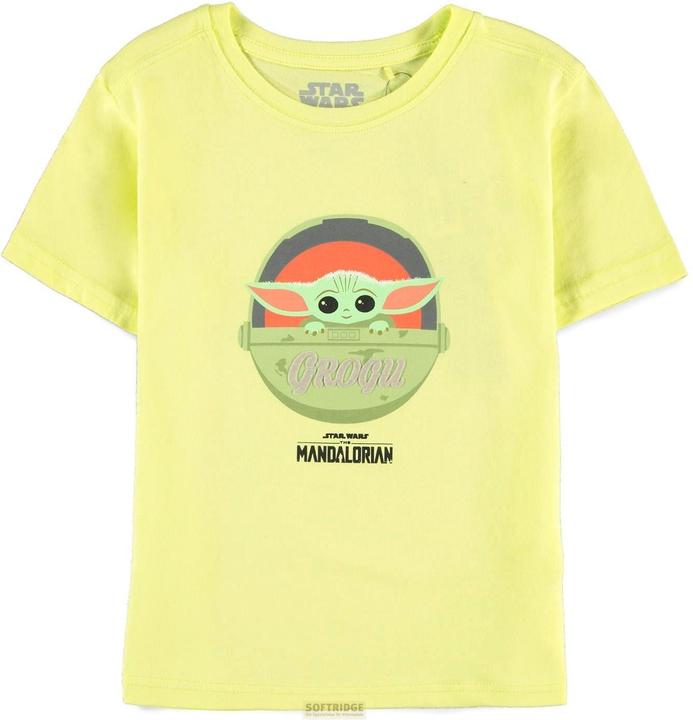 The Mandalorian The Child Girls Short Sleeved Tshirt