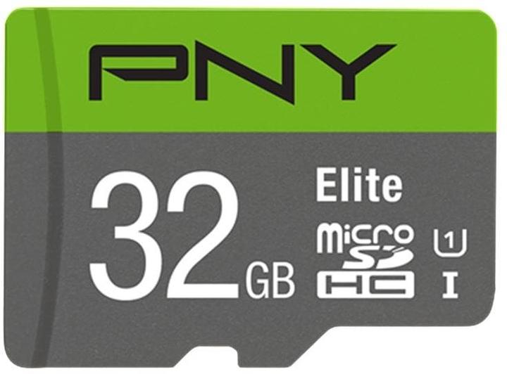 Actual product image PNY Elite (32 GB, microSDHC, U1, UHS-I)
