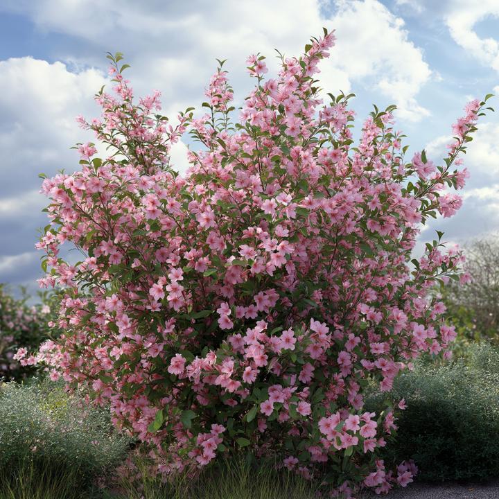 Actual product image Plant in a Box Clematis 'Hagley Hybrid' - Set of 3 clematis (25 cm)