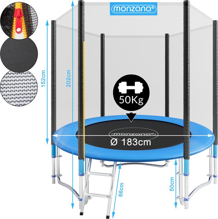 Immagine prodotto Monzana Tappeto elastico (183 cm)