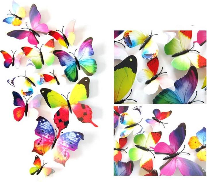 Immagine prodotto Cover-Discount Farfalle 3D