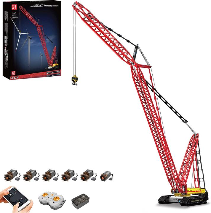 Actual product image Mould King Crawler crane LR13000