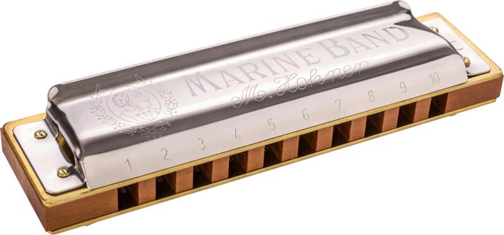 Image du produit Hohner Marine Band 1896 La majeur (Harmonica, Diatonique, A majeur)