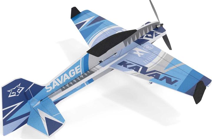 Actual product image Kavan Savage Mini blue 3D aerobatics park flyer (Aerobatics, Park flyer)