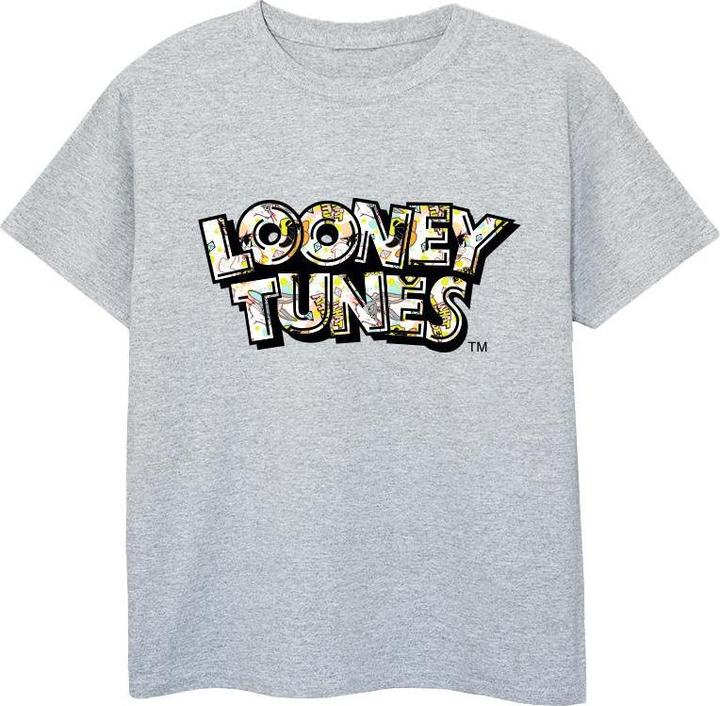 Actual product image Looney Tunes Boys Logo Attitude T-Shirt (116)