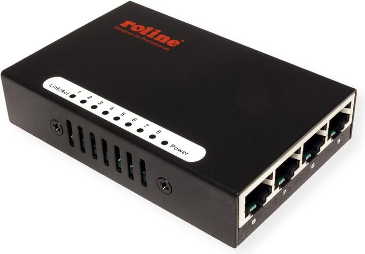Produktbild Roline Fast Ethernet Switch (8 Ports)