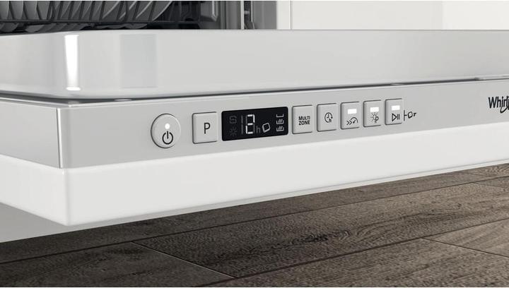 Produktbild Whirlpool WI 7020 PF, Semi built-in, Full size (60 cm), Silver, 1.3 m, 1.55 m, 1.5 m