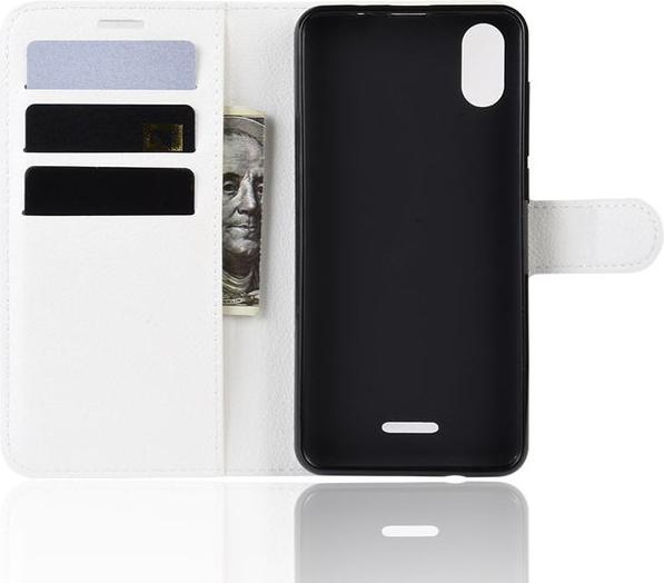 Produktbild MU Classic Litchi Leder Bookcover Series (Wiko Y60)