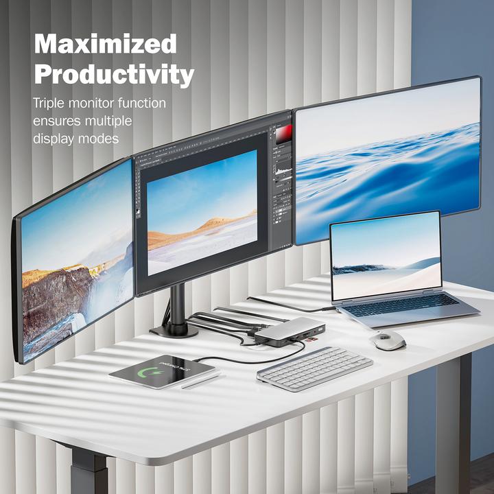 Actual product image Digitus USB-C docking station, 11-port (USB-C, 11 Ports)