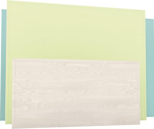 Actual product image Magnetoplan Magnetic board Wood Series 1640003 Frame h.bl 96x48cm (96 x 48 cm)