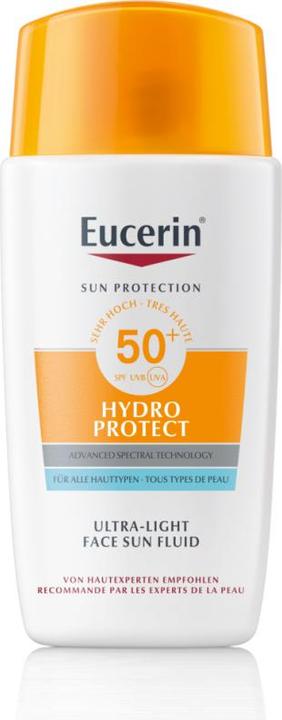 Eucerin SUN Face Hydro Protect Fluid SPF 50+ (Sun cream face, SPF 50+, 50 ml, 73.67 g)