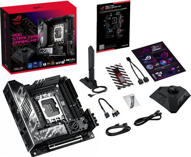 Produktbild ASUS ROG STRIX Z890-I GAMING WIFI (LGA 1851, Intel Z890, Mini-ITX)