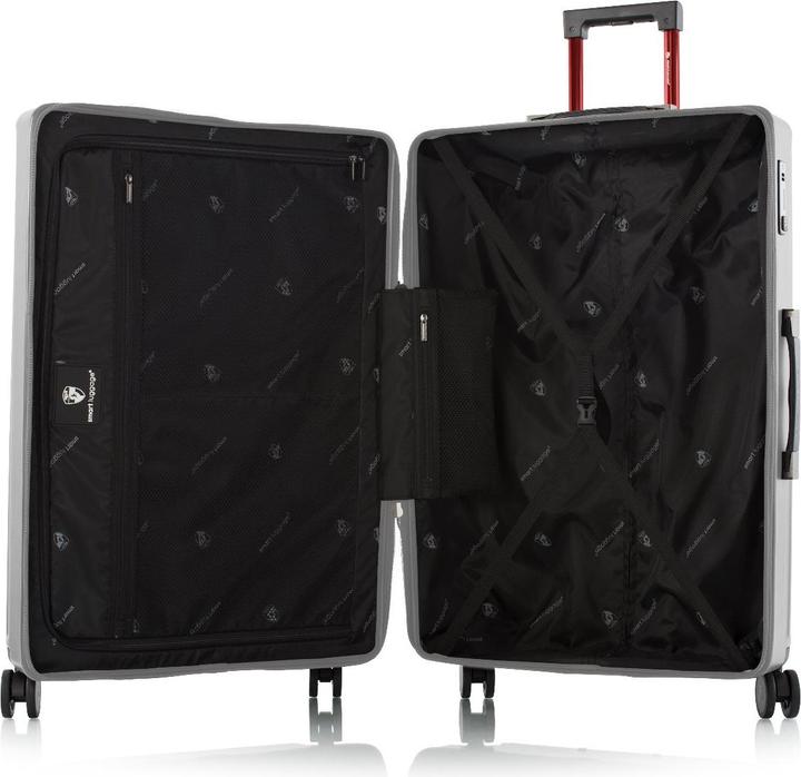 Actual product image Heys Smart Luggage -matkalaukku, hopea (106 l, L (90 - 115l))