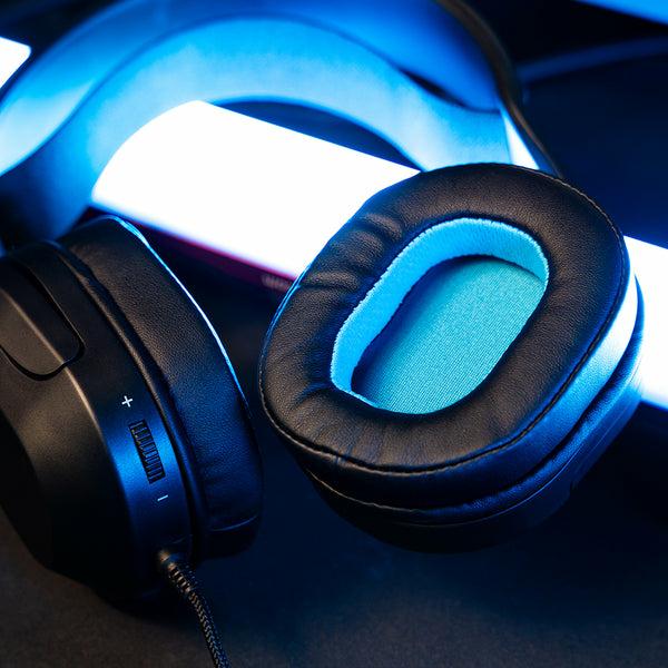 Actual product image JLab Audio Jlab Nightfall Wired Gaming Headset Black Wired, 3.5 mm AUX console cable (Cable)