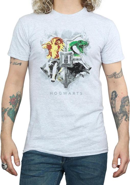 Immagine prodotto Hogwarts Painted Crest Maglietta Uomo (XL)