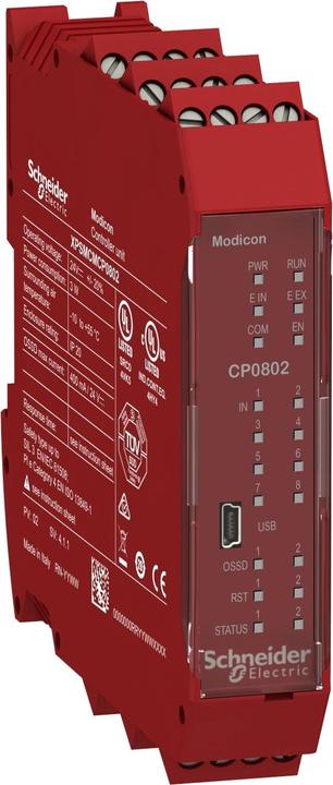 Image du produit Schneider Electric Contrôleur de sécurité, 8 entrées, 2 sorties