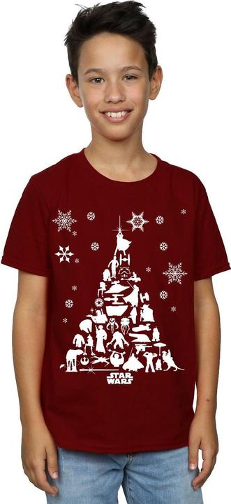 Immagine prodotto Star Wars Christmas Tree Maglietta Ragazzi (152, 158)