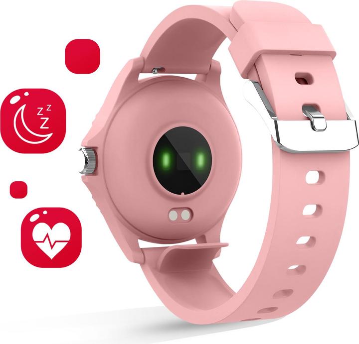 Actual product image Maxlife smartwatch Kids MXSW-210 pink