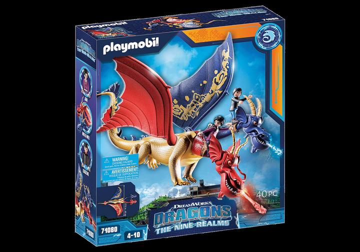 Image du produit Playmobil Dragons : The Nine Realms - Wu & Wei avec Jun (71080, Dragons Playmobil)