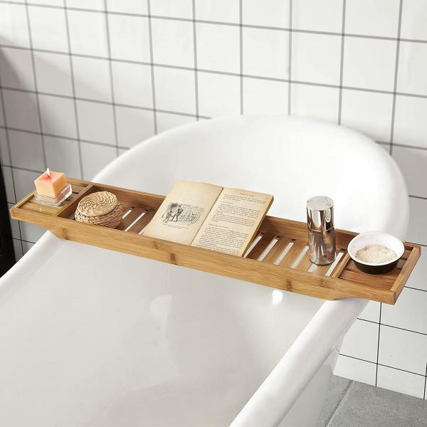 Produktbild SoBuy Badewannenablage (80 x 15 x 5 cm)