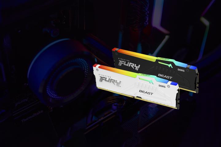 Actual product image Kingston FURY Beast RGB (2 x 32GB, 5200 MHz, DDR5 RAM, DIMM)